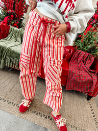 Tinsel Time Stripe Pants