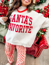 Santa's Favorite Reversible Mockneck