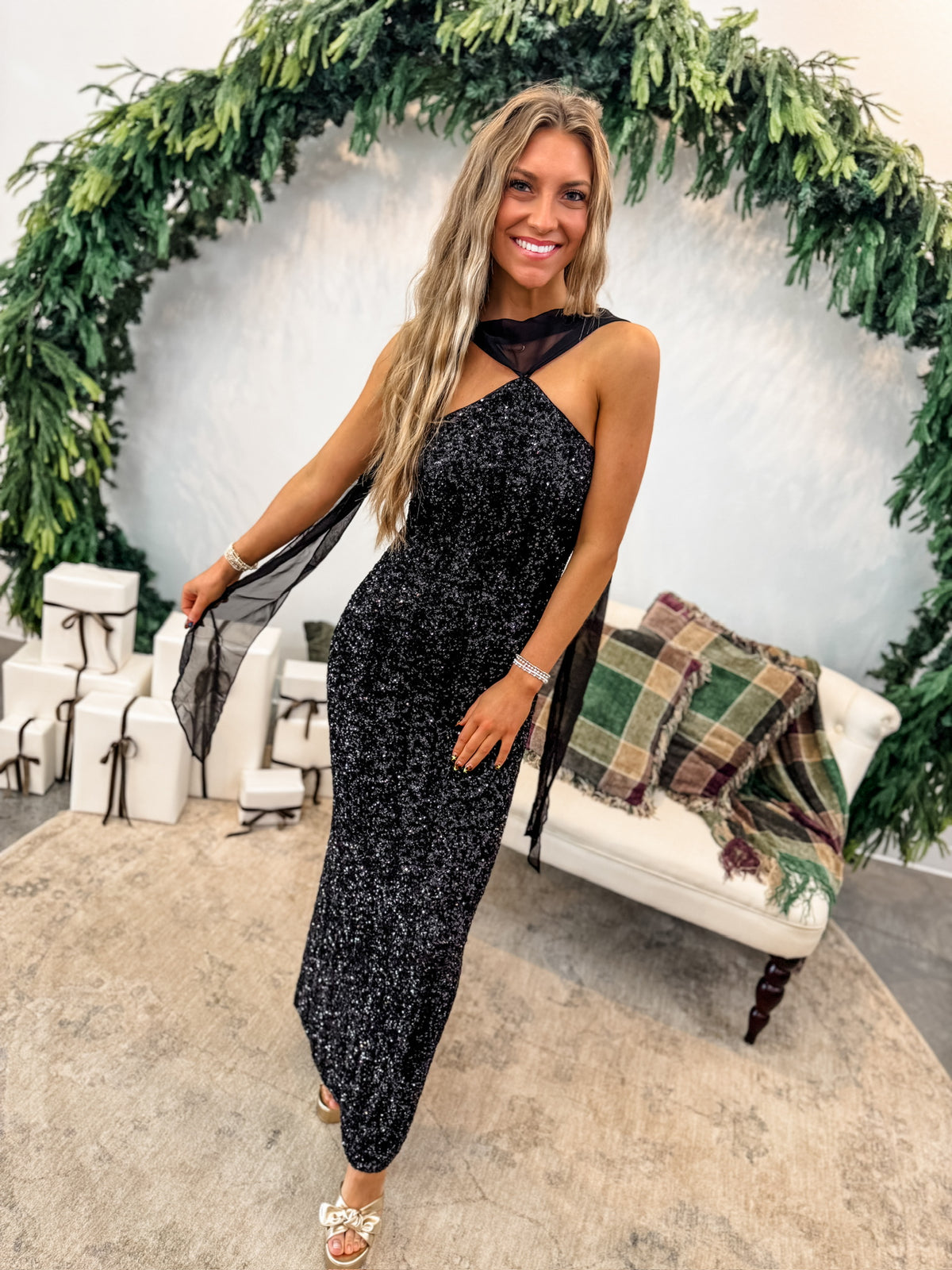 Winter Spotlight Dress