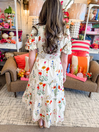 Through The Tulips Maxi