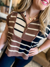 logan stripe top