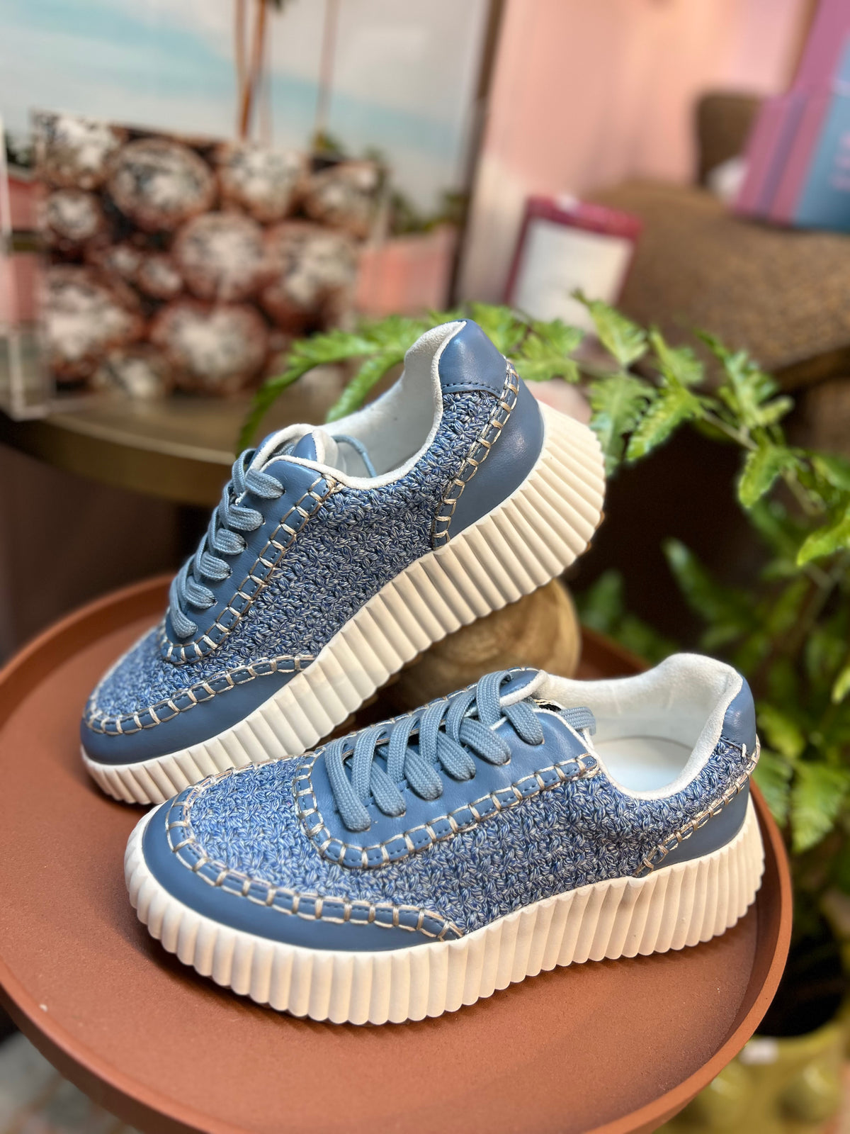 Selina Blue Sneakers