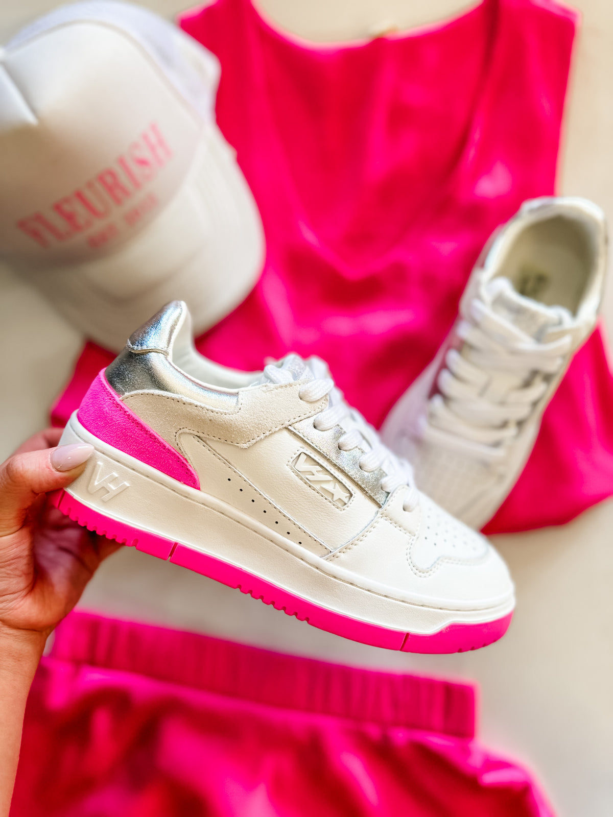 Finesse Pink Sneakers
