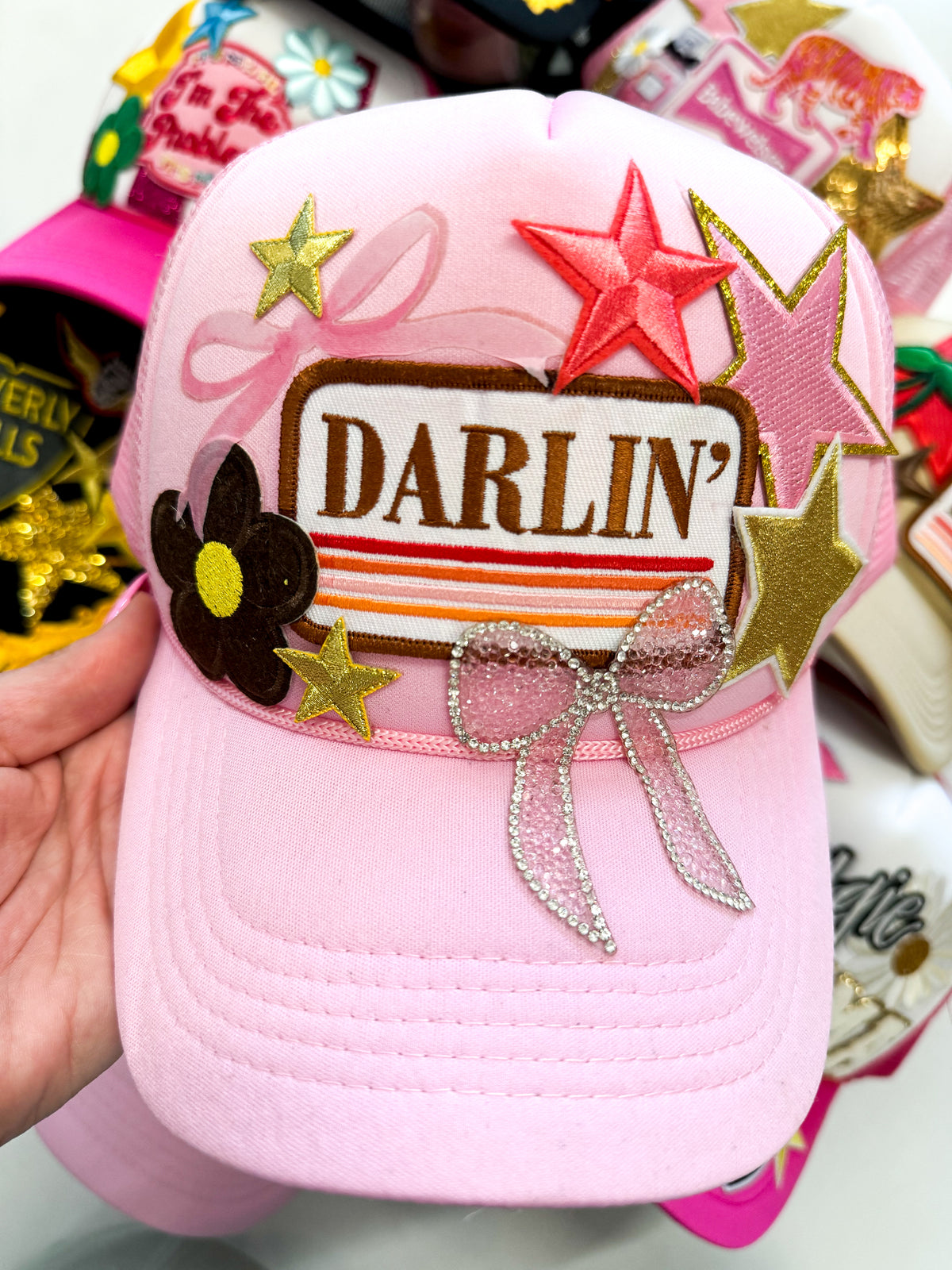 Darlin Pink Trucker Hat