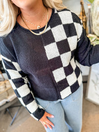 Checkered Dreams Top