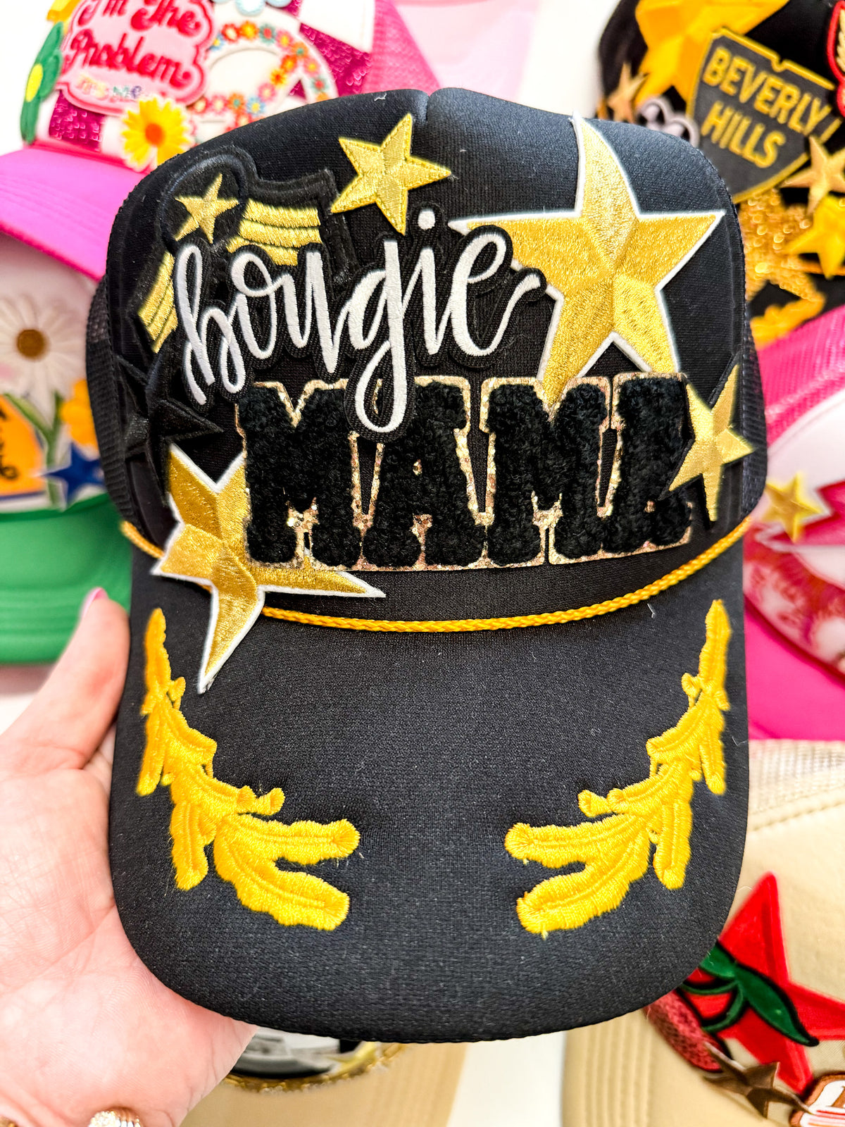 Bougie Mama Trucker - Black