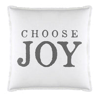 Face to Face Euro Pillow - Choose Joy