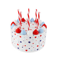 SLICE OF FUN PATRIOTIC SIPPER WITH STRAW