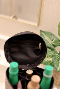 Barrel Toiletry Bag - Traditional Cheetah