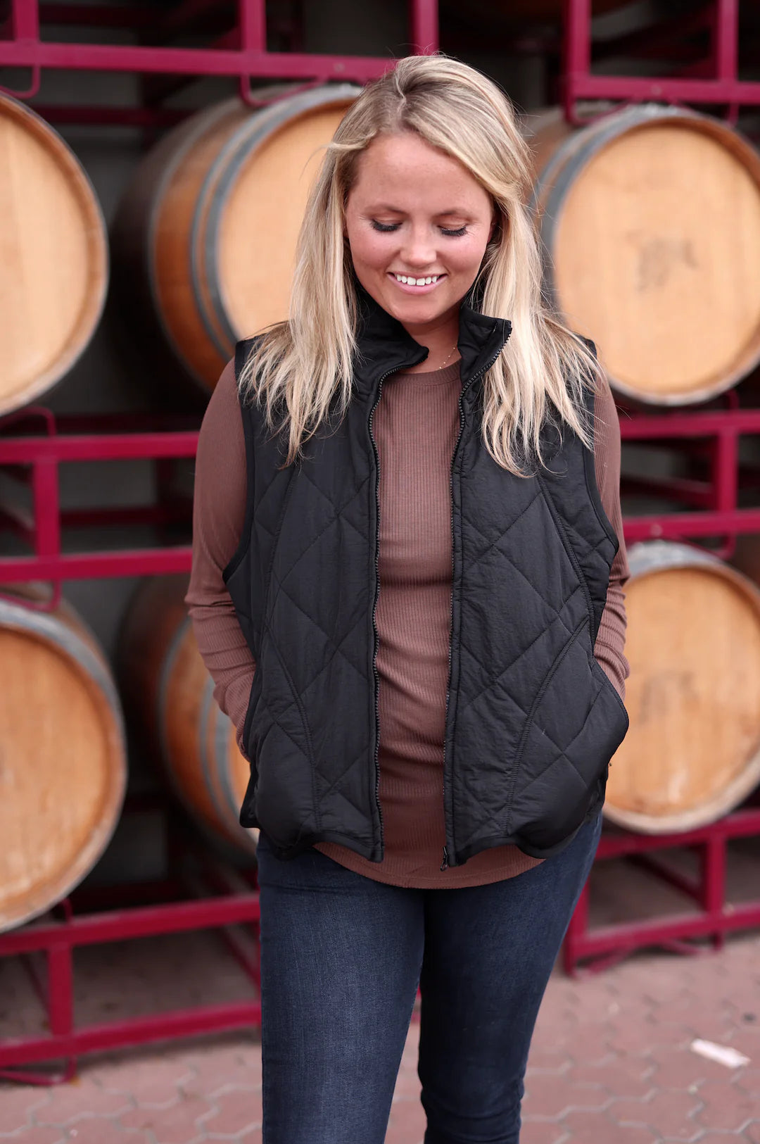 Outbound Quilted Puffer Vest - 2 Colors