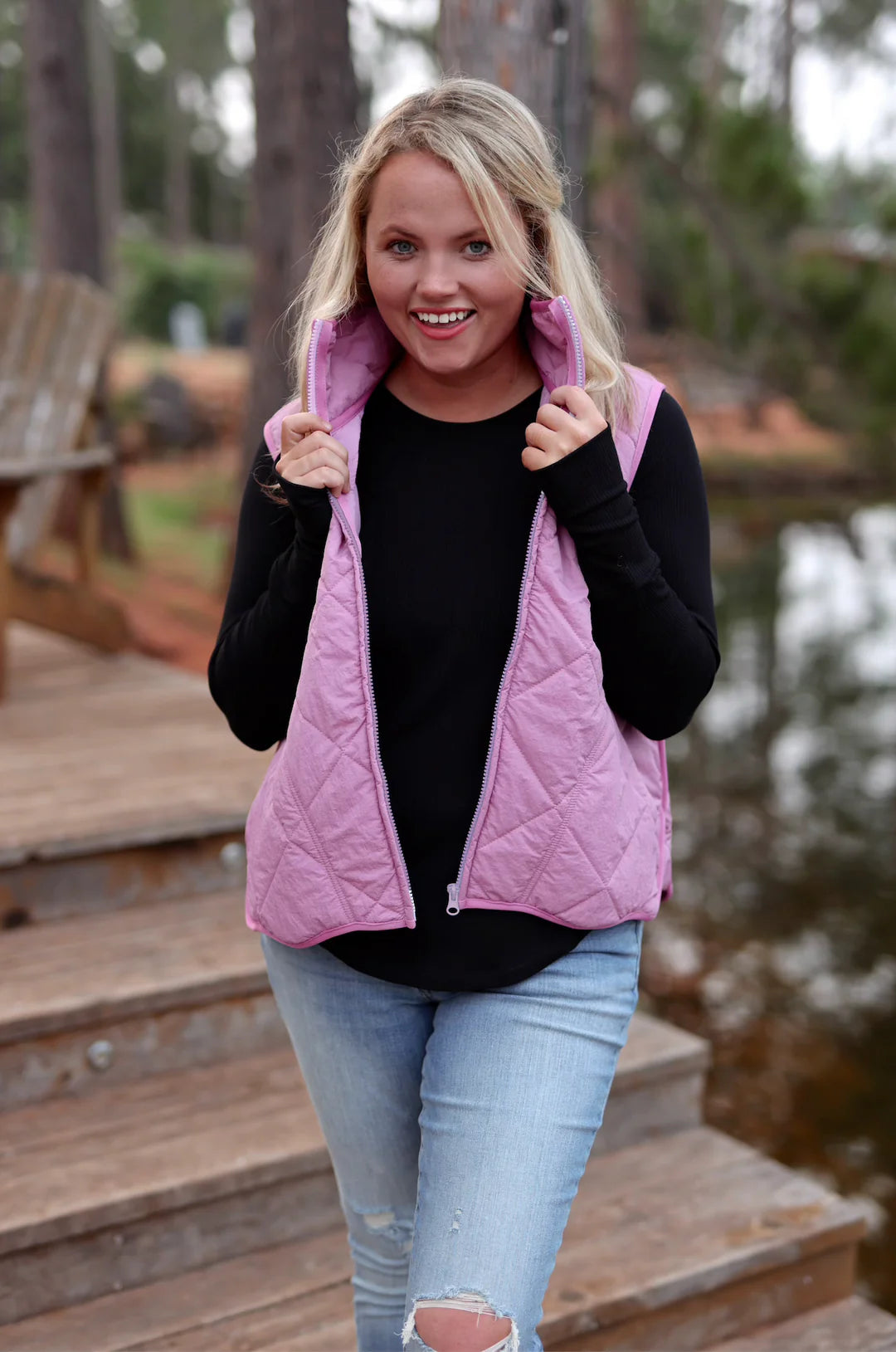 Outbound Quilted Puffer Vest - 2 Colors