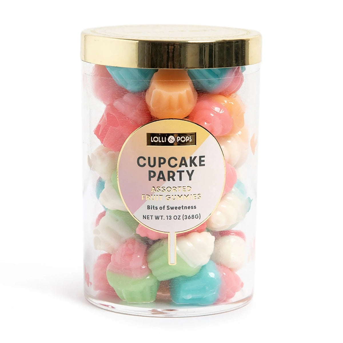 Cupcake Party Gummy Tube