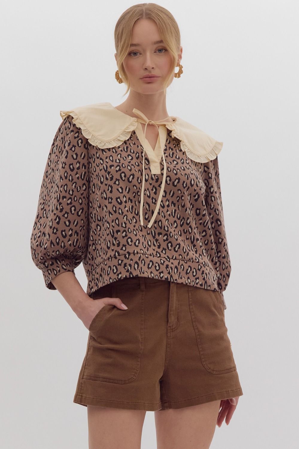 Leopard Blouse