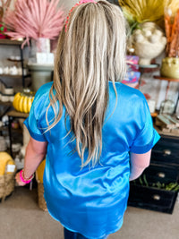 Simple Truth Electric Blue Top