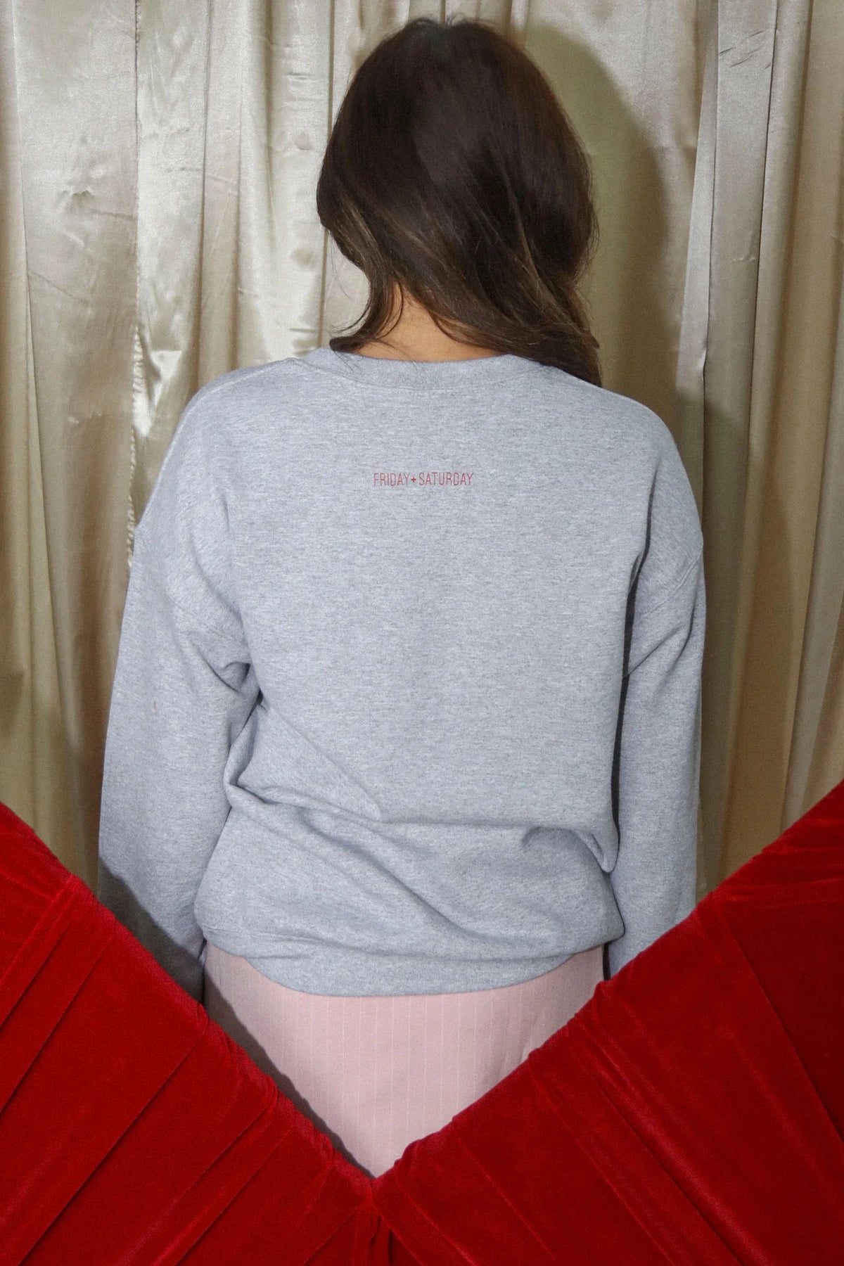 lover girl patches sweatshirt