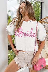 Bride Tinsel Sweater