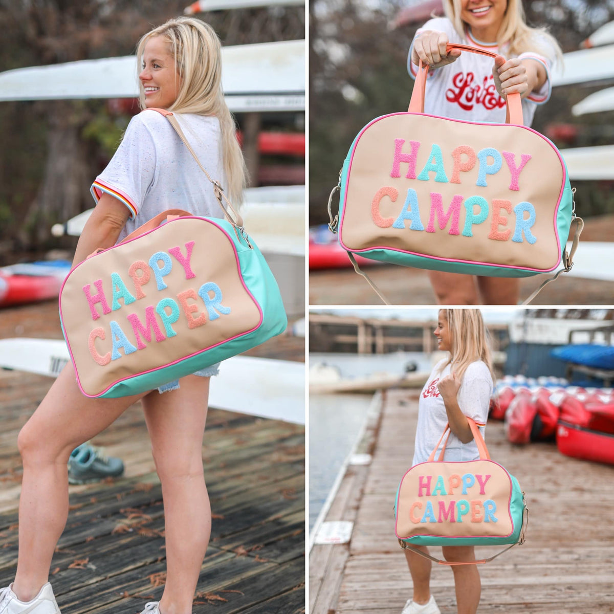 Happy Camper Duffle Bag