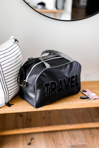 Chenille Travel Bag