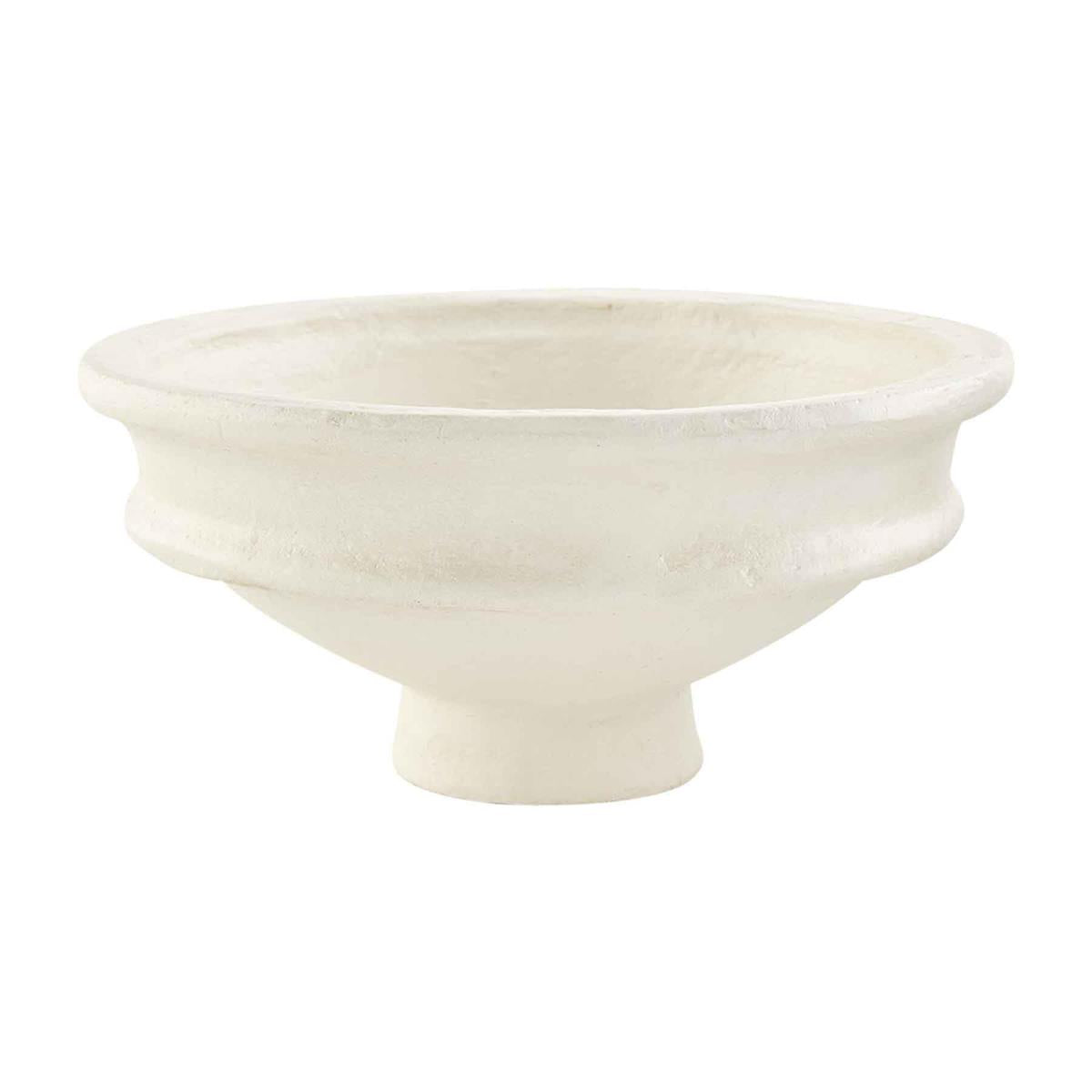 Paper Mache Pedestal Bowl