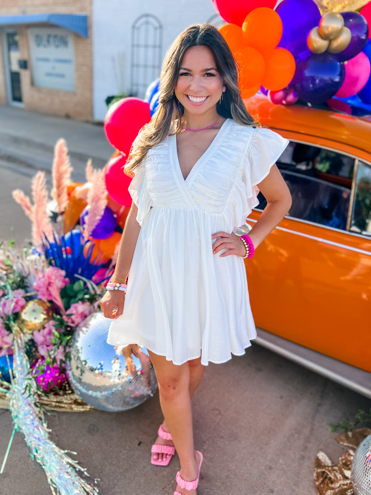 happy about it dress