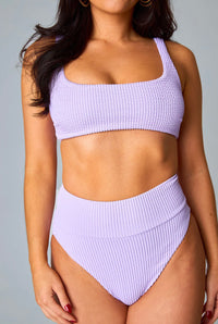 ORA SCOOP NECK HIGH WAISTED BIKINI