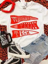 Wreck' Em Pennant tee