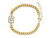 Gold Initial Bracelets