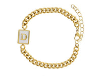 Gold Initial Bracelets