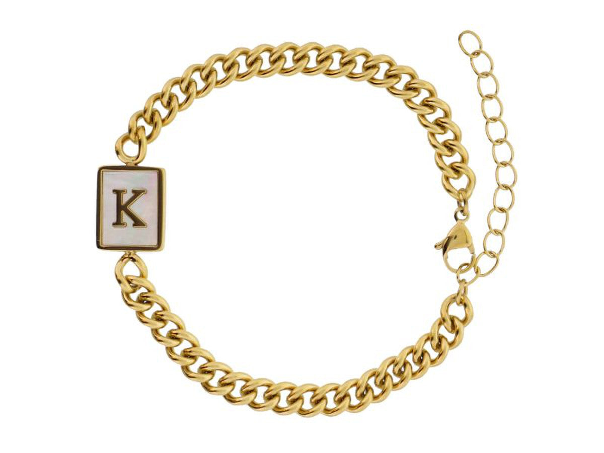 Gold Initial Bracelets