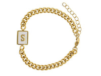 Gold Initial Bracelets