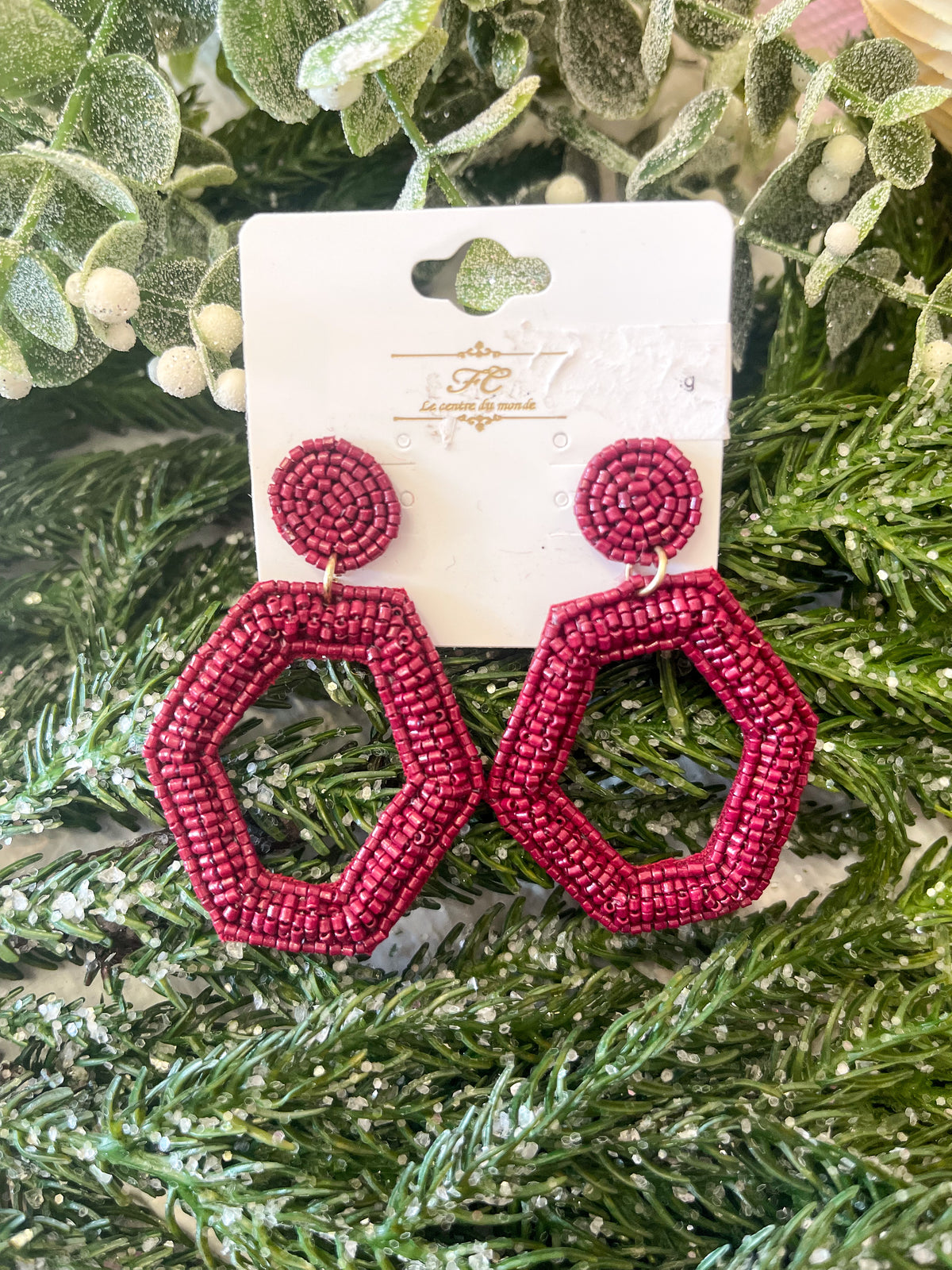 Standout Beaded Earrings