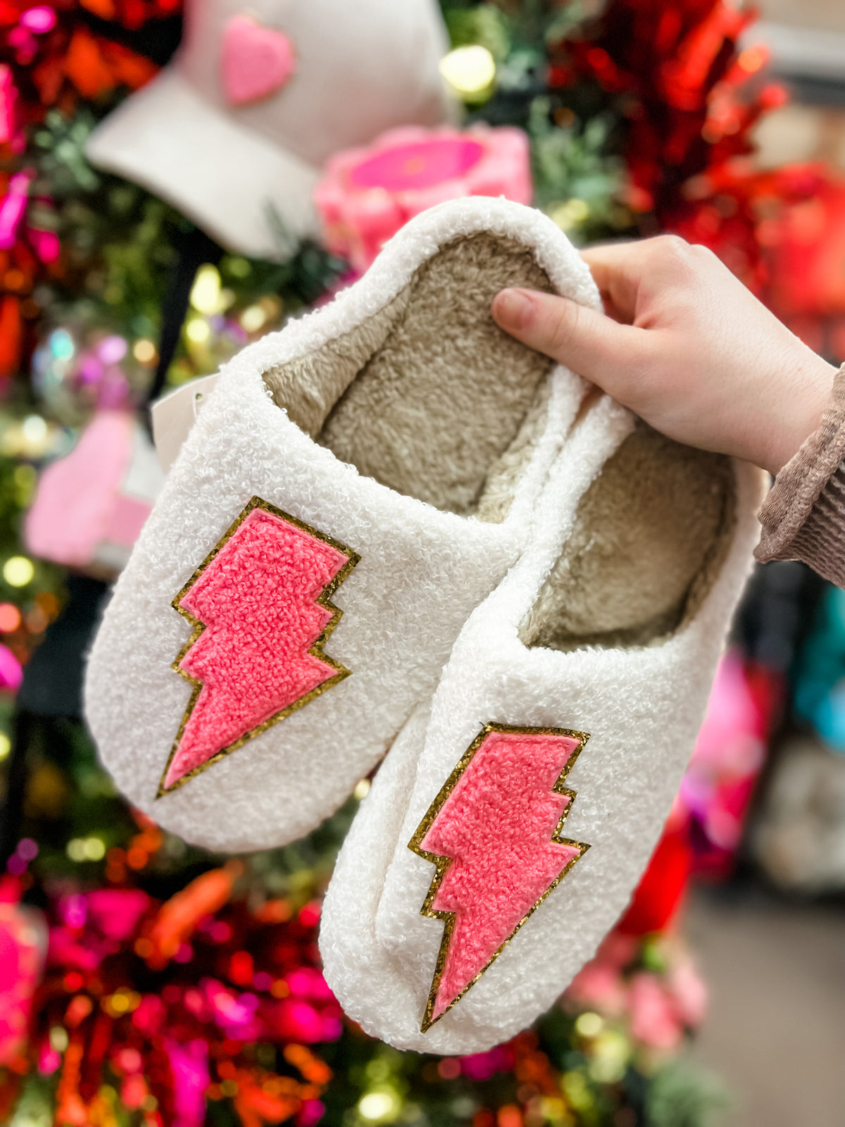 Lighting Patch Slippers